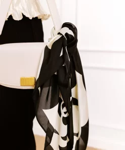 Coffee colored silk small square scarf, simple and versatile, 70 * 70cm