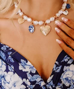 Four Leaf Clover Co branded Necklace