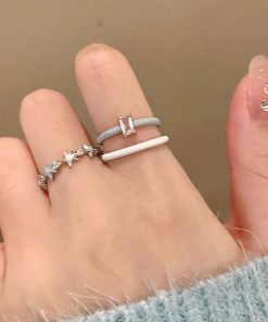 Golded Grid Ring-5062402