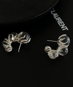 Golden Gilding Earrings-5061615