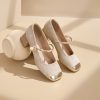 Chic Leather Slippers-5071105