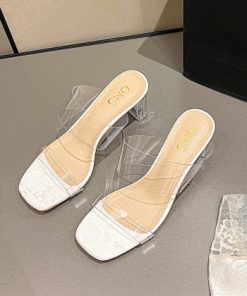 Leather Flat Sandals-5071101